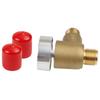 Brass Check Valve for   Water System, with 1/2 NPT Male Thrd, for Motorhome, Travel Trailer, Motorhome