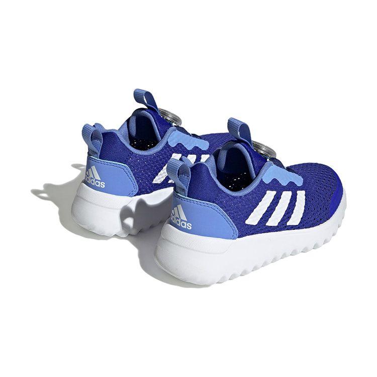 Adidas Activeflex Boa 3.0 Легкие Удобные Нескользящие Прочные Низкие Кроссовки для Бега Детские Кроссовки Синие Белые HP5806
