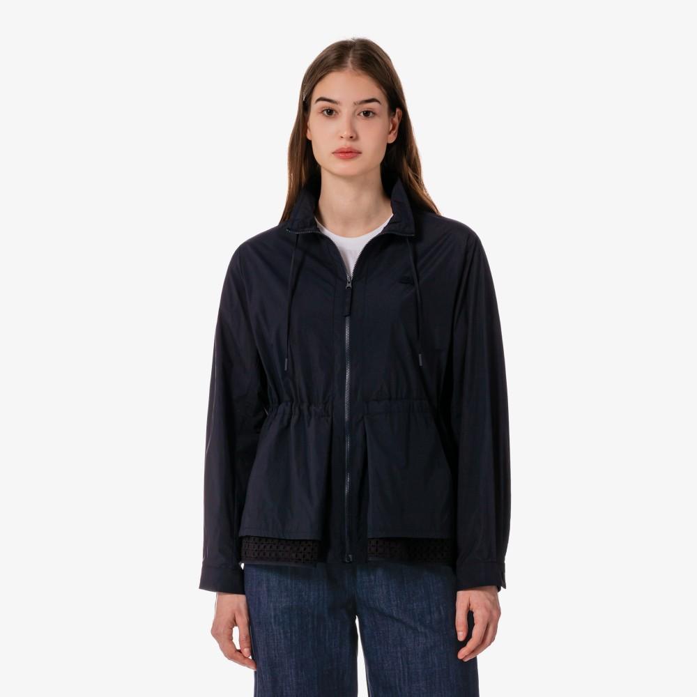 [lacoste] Women's Openwork Detail Mid-Length Jumper BF715E-56GHDE