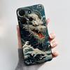 Shockproof Black Casing For TCL 503 Beautiful Aurora Snow Mountain Pattern Cover For K32 5G (T513W)/TCL K33 5G (T513Z) Soft Case