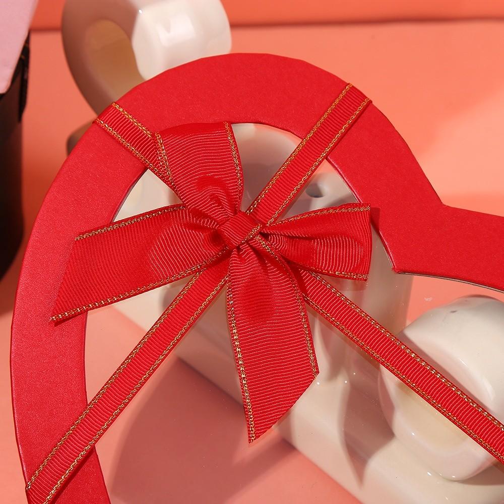 Heart-shaped Packaging Paper Box Bowknot Present Boxes New Gift Storage Container Birthday