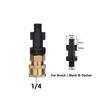 1 шт. 1/4" Водный разъем для горелки Быстросъемный аксессуар для мойки автомобиля для Karcher для LAVOR для Bosch