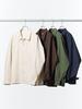 Uniqlo Хлопково-льняная рубашка-куртка 4 цвета XS-4XL Мужская Унисекс Новая Япония