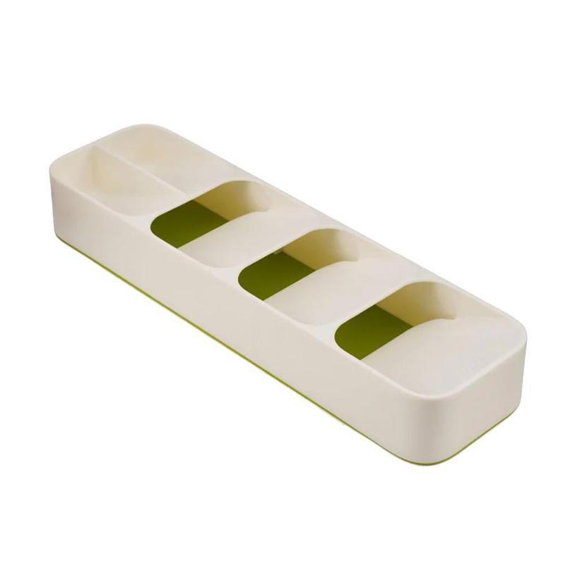 Держатель для ножей с вентилируемым дренажем и встроенной перегородкой, кухонный ящик для хранения