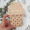 1/2/3Pcs Wooden Flower Arrangement Board DIY Handmade Flower Holder Nature Floral Plant