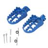 Pair Aluminium Footrest Foot Pegs Rest for Yamaha PW50 PW80 TW200 TTR90 TTR90E Dirt Bike Motocross
