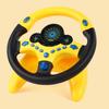 Montessori Simulation Steering Wheel Toys 360 ° Rotation Simulate Driving Car Toy  Educational Toys