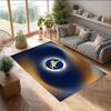 Millwall Football Print Crystal Velvet Rug, Comfortable Water Absorbent Non Slip Indoor Floor Carpet