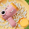 Kids Bubble Machine Easy To Use Bubble Blower Toy Cartoon Dinosaur Design Bubble Obstacle Course Toy Portable Bubble Blower