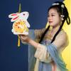 Chinese Style Handheld Rabbit Lantern Handmade Mid-Autumn Festival Lantern  Mid-Autumn Festival