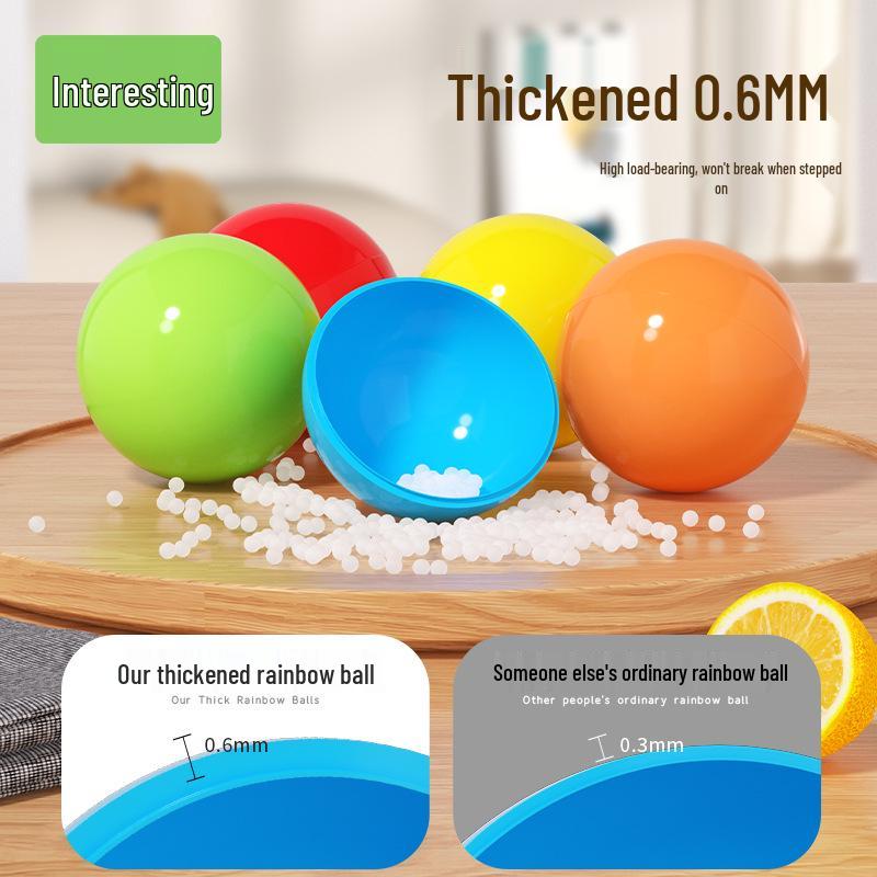 Bobo Bath Toys: Non-Toxic, Tasteless, Thickened Ocean Balls for Teething Babies