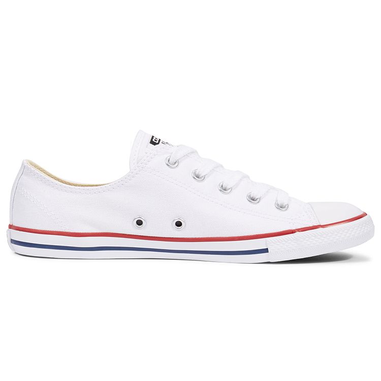 Converse Кеды Chuck Taylor All Star Low на шнуровке женские белые 537204C