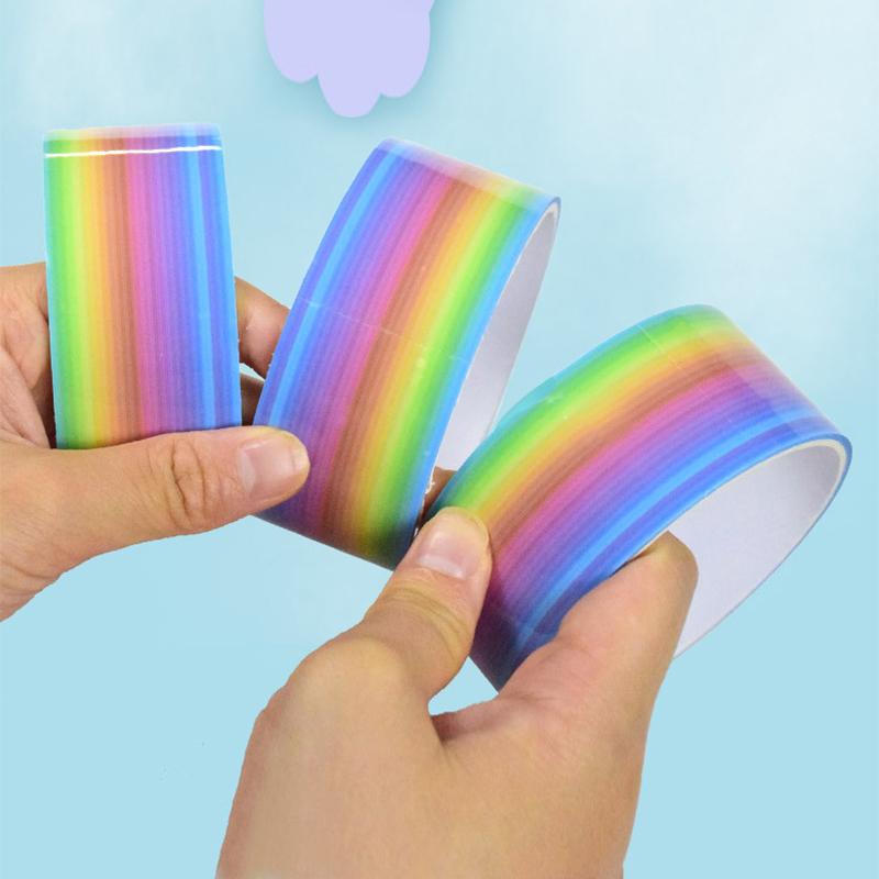 Шариковая лента Липкие ленты Цветной декомпрессионный клей Катающиеся самодельные забавные игрушки Цветные шарики Изготовление красочных маскирующих игрушек Клей