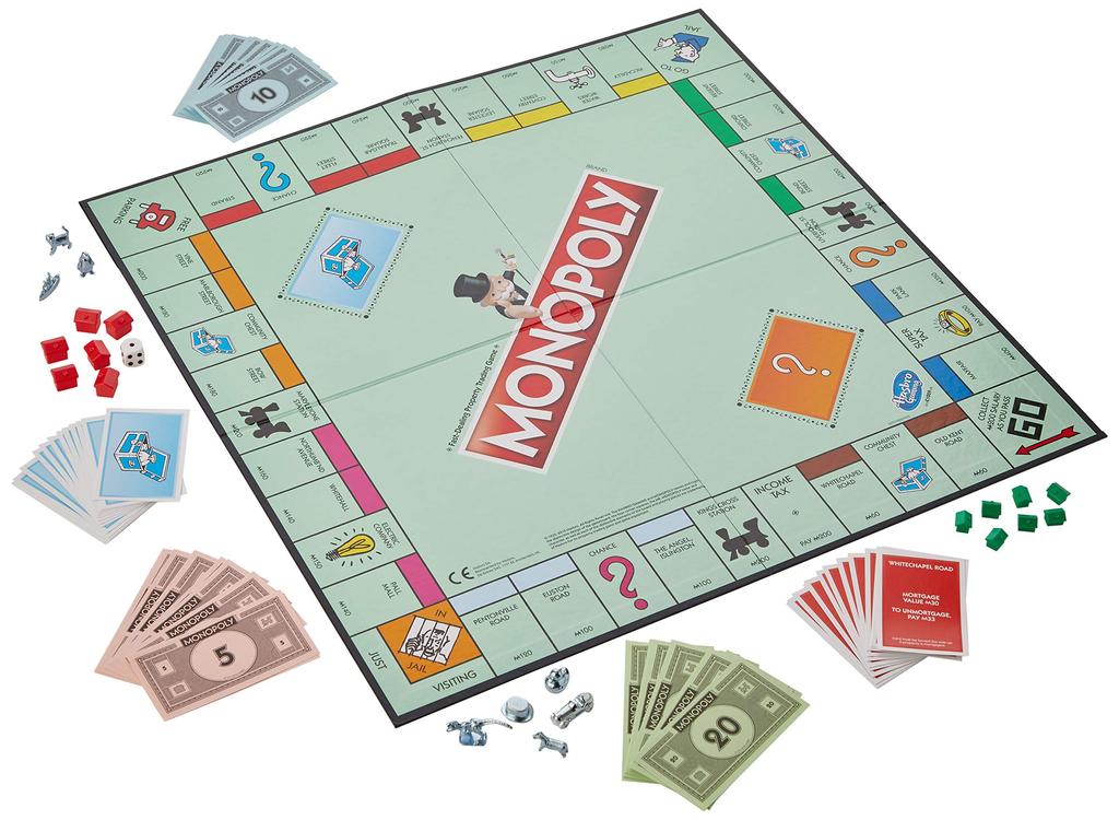 Hasbro Monopoly Game Классическая игра Новые жетоны Кот Утка, Динозавр,