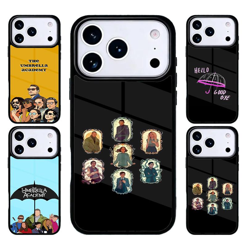 The Umbrella Academy soft Phone Case For iPhone 17 Air 16 15 14 13 12 11 Pro Max Plus