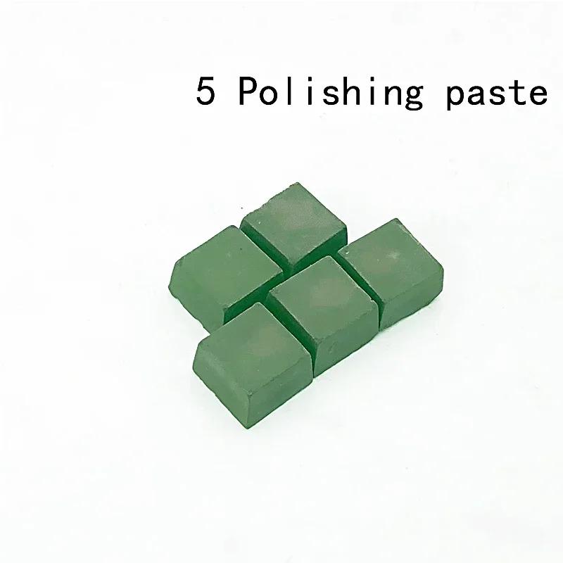 Натуральная коровья кожа, точилка, воск, шлифовка, полировальная паста, хонинговальный ремень с базовой кожаной машинкой, точилка для ножей