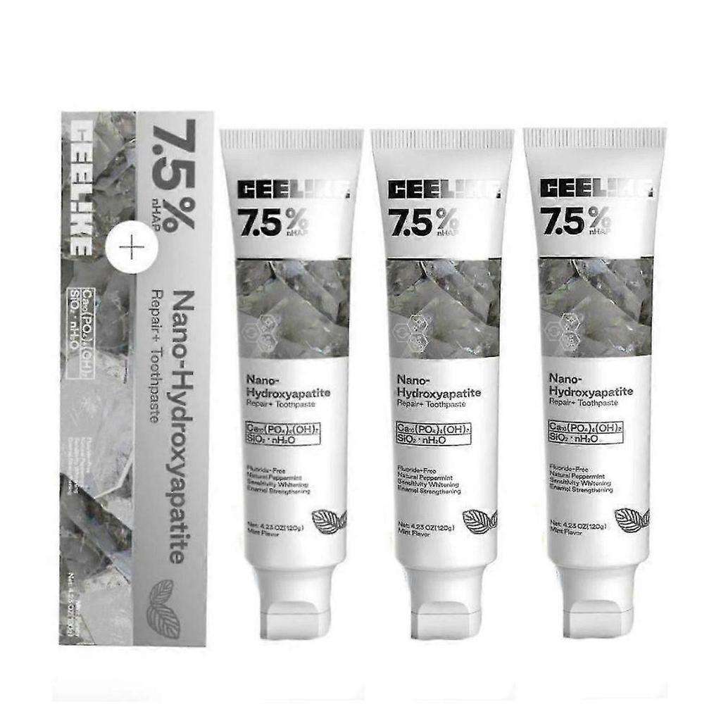 1-5X CEELIKE Hydroxyapatite ToothpasteEnamel Strengthening&Sensitivity.Whitening