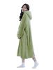 Носимая комната Длинный капюшон Зеленый [MiniZaru] Одеяло, Одежда, Домашняя одежда, Женская, Пушистая, Пушистая, Зимняя, Теплая, Толстая, Рукава, Милая, (625XL)