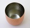 Castle Enterprise Asahi Premium Pure Copper Rock Cup, Set of 2, Gift Set with Gift Packaging