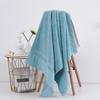 Stock-out Thickened Absorbent Large Bath Towels Foreign Trade Cross-border Gift Printed Logo Plain Weave Beach Use