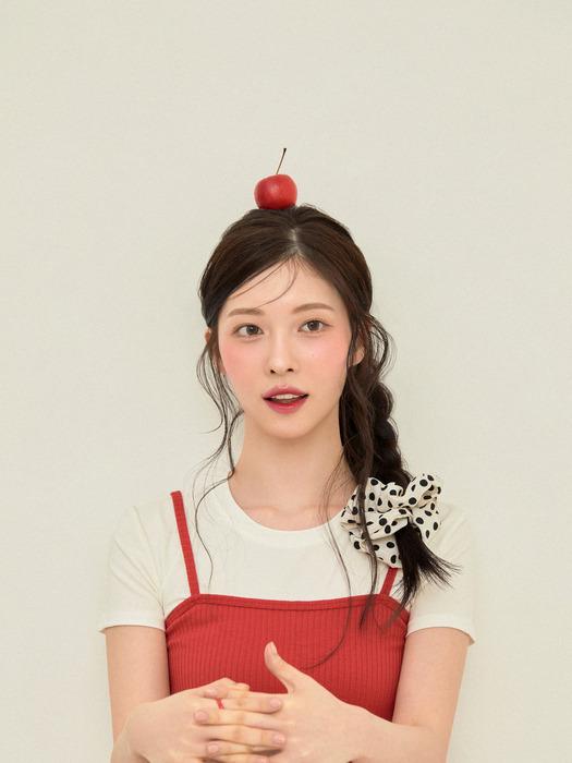 Красивый миниатюрный блестящий тинт для губ Apple Lip Tint в цвете Gamhong Red