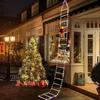 LED Christmas Climbing Ladder Santa Claus Decorations USB 8 Modes LED Lamp Home Outdoor Xmas Christmas Light New Year Ornaments