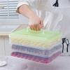 Refrigerator Freezer Box 1-3 Layer Food Grade Dumpling Freezing Quick- Dumpling Box With Lid Fresh-keeping Box
