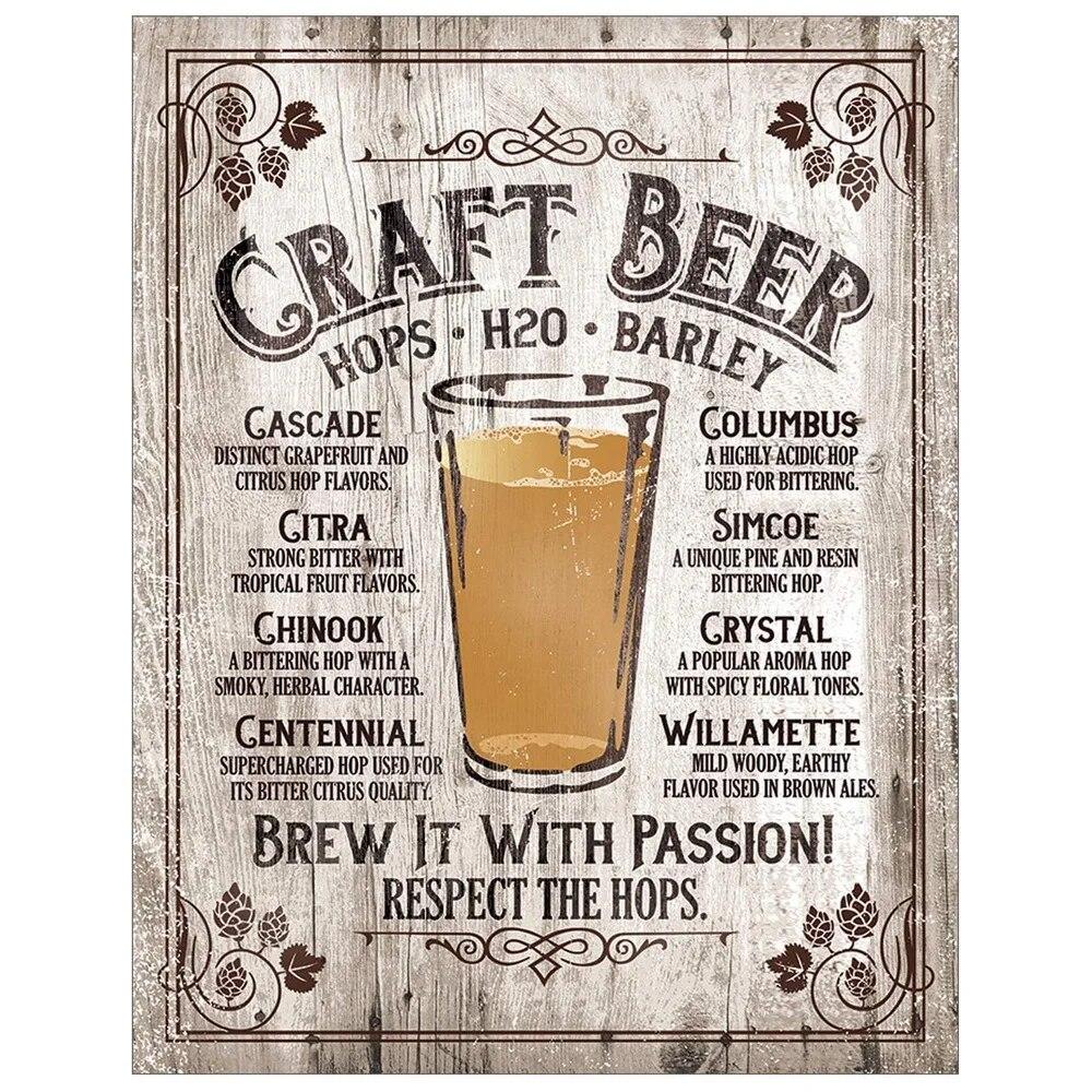 Beer Menu Free Beer Toorrow Metal Tin Signs Posters Plate Wall Decor for Bars Man Cave Cafe Clubs Retro Posters Plaque