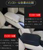 Kakash PU Leather Armrest Leather Scratch and Stain Interior Center Console Console Box Custom Design with Black Compatible with Toyota Alphard 30