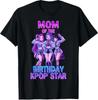 Мама Девочки-Именинницы K-pop Звезда Корейская Поп-Музыка Футболка на День Рождения