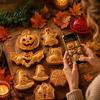 Инструменты для выпечки праздничного печенья Хэллоуин Мини-форма для пирожков 3-ступенчатый инструмент для запечатывания теста для прочного изготовления Формы Детский многоразовый пластиковый производитель Осенняя выпечка,