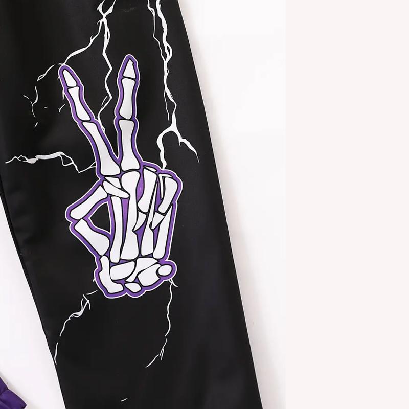 Спортивные брюки с 3D-цифровой печатью, молодежные, мужские, в стиле хип-хоп, с эластичной талией, спортивные штаны для бега