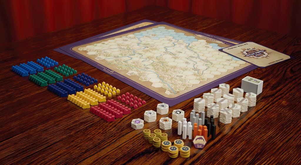 Arclight Steam Power 60 Ages Board Game (1-5 Players, Minutes, 14+)