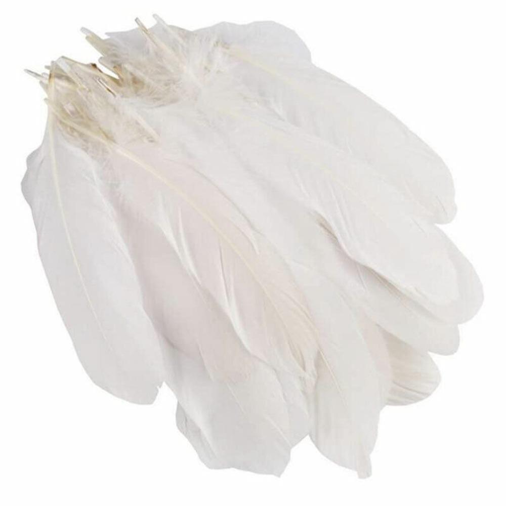 100 Pcs/Set For Crafts 6-8 Inches Nature Diy Decor Goose Feathers Various Feather Party Accessories