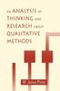 Книга An Analysis of Thinking and Research About Qualitative Methods