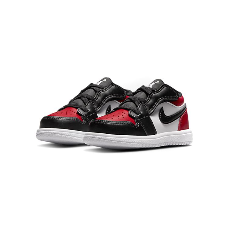 Детские кроссовки Air Jordan 1 Low ALT TD Bred Toe Gym-Red White Black CI3436-612