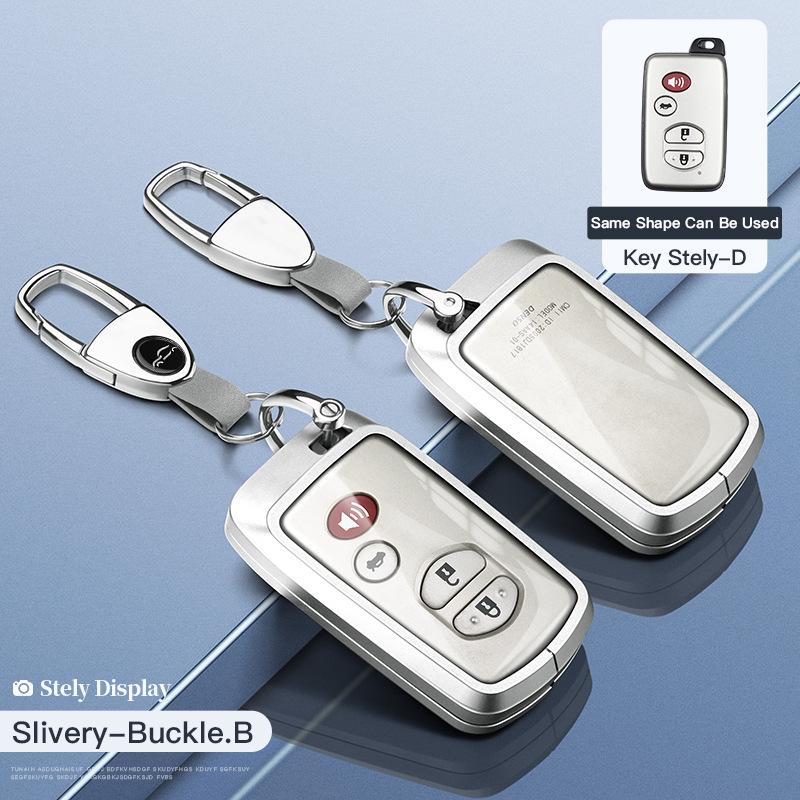 Футляр для ключа Toyota: Подходит для Highlander, Camry, Crown, Corolla, Prado, Reiz