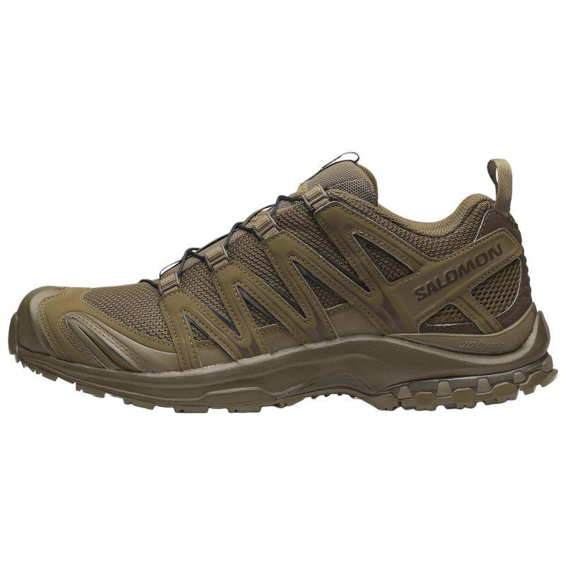 SALOMON XA PRO 3D Нескользящие Износостойкие Низкие Кроссовки для Трейлраннинга Унисекс Коричневые Кроссовки 477515