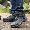 Unisex High-Top Hiking Shoes for Autumn and Winter, Large Size, Fashionable Work Shoes, Outdoor Sports.