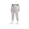 Nike Женские спортивные брюки с логотипом и средней посадкой, серые DR6001-033