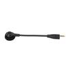 Plug and Play Gaming Headset Mic 15CM Gooseneck Hose Microphone for MMX100 MMX150 Online Voice Chat