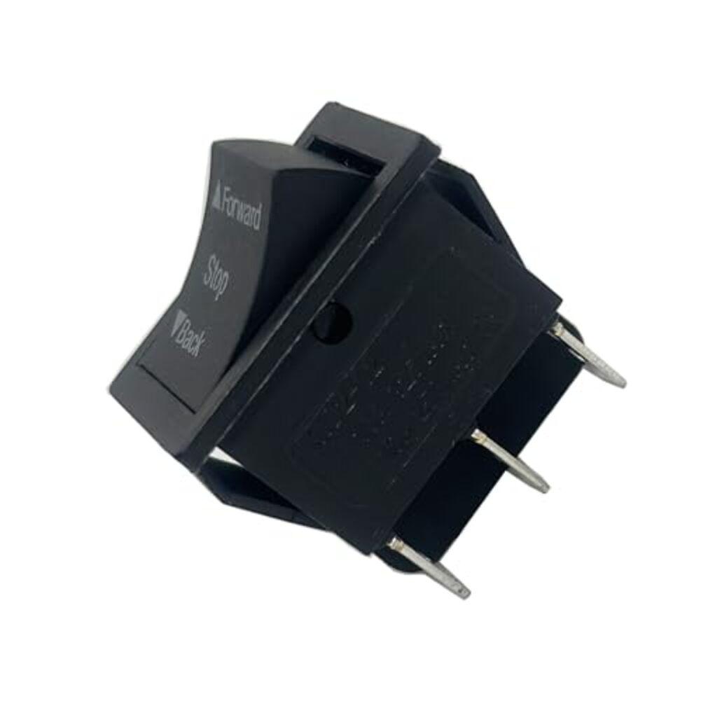 Переключатель Вперед-Назад для Машинки-Каталки 2 Штуки Совместим с Электрическими Игрушками-Каталками 6В 12В 24В Рокерные Переключатели с Режимами Вкл-Выкл-Вкл