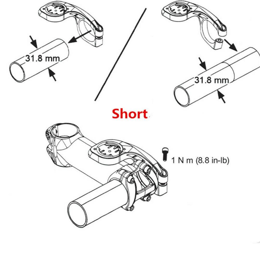 Practical Sport Garmin Edge Handlebar Bike Mount Bike Computer Holder Cycling Bracket Plastic