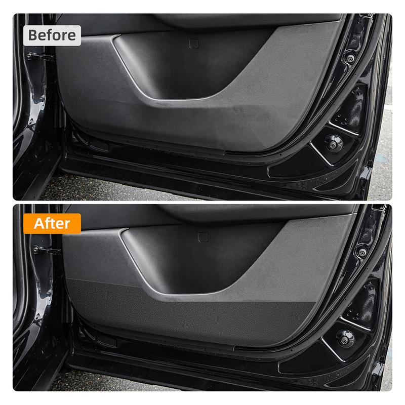Для Mazda CX70 CX80 CX90 CX-70 CX-80 CX-90 2024 2025 Замшевая Накладка на Дверь Против Зацепок Накладка на Дверь Внутренняя Отделка Коврик Аксессуары