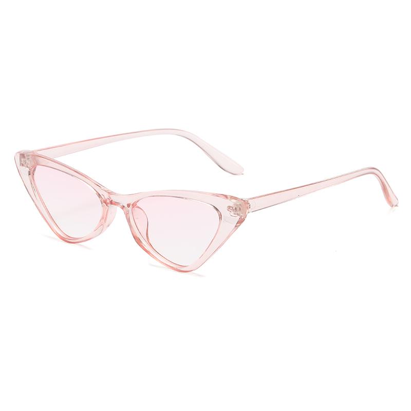 3 Pairs Per Set Small Cat Eye Sunglasses Women Cute Skinny Cat Eye Eyewear Retro Vintage Narrow Cateye Sunglasses Set