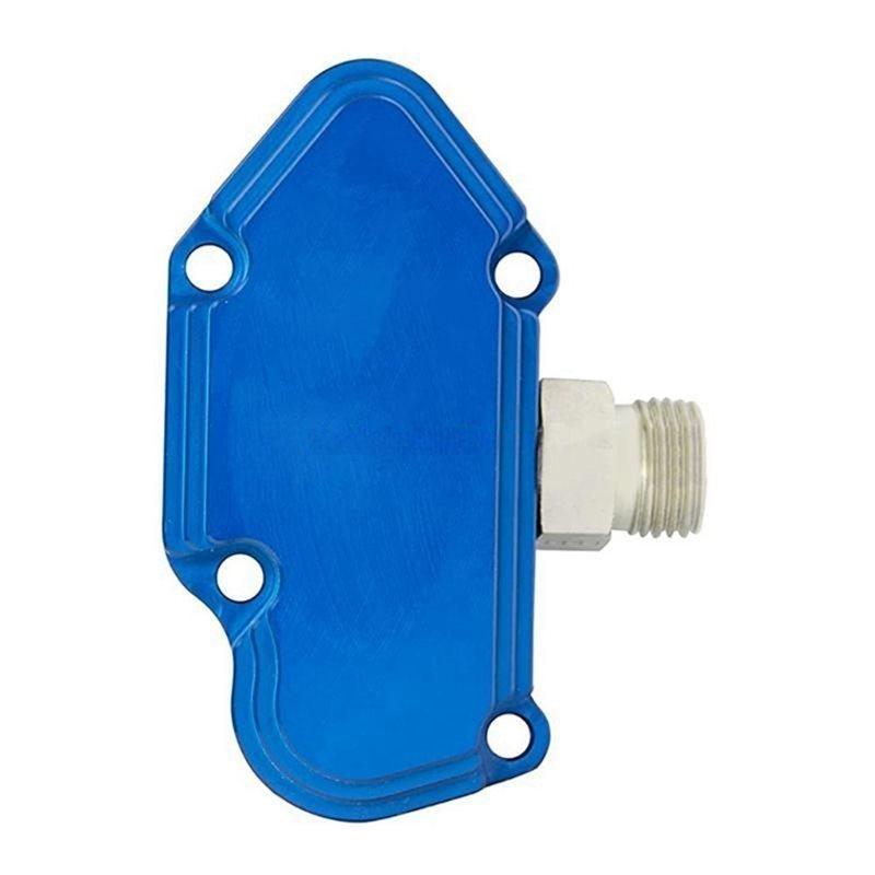 Blue Spring Set With Adjustable Billet Spring Housing Fuel Regulator Kit For Ford Powerstroke 6.0 2003-2007