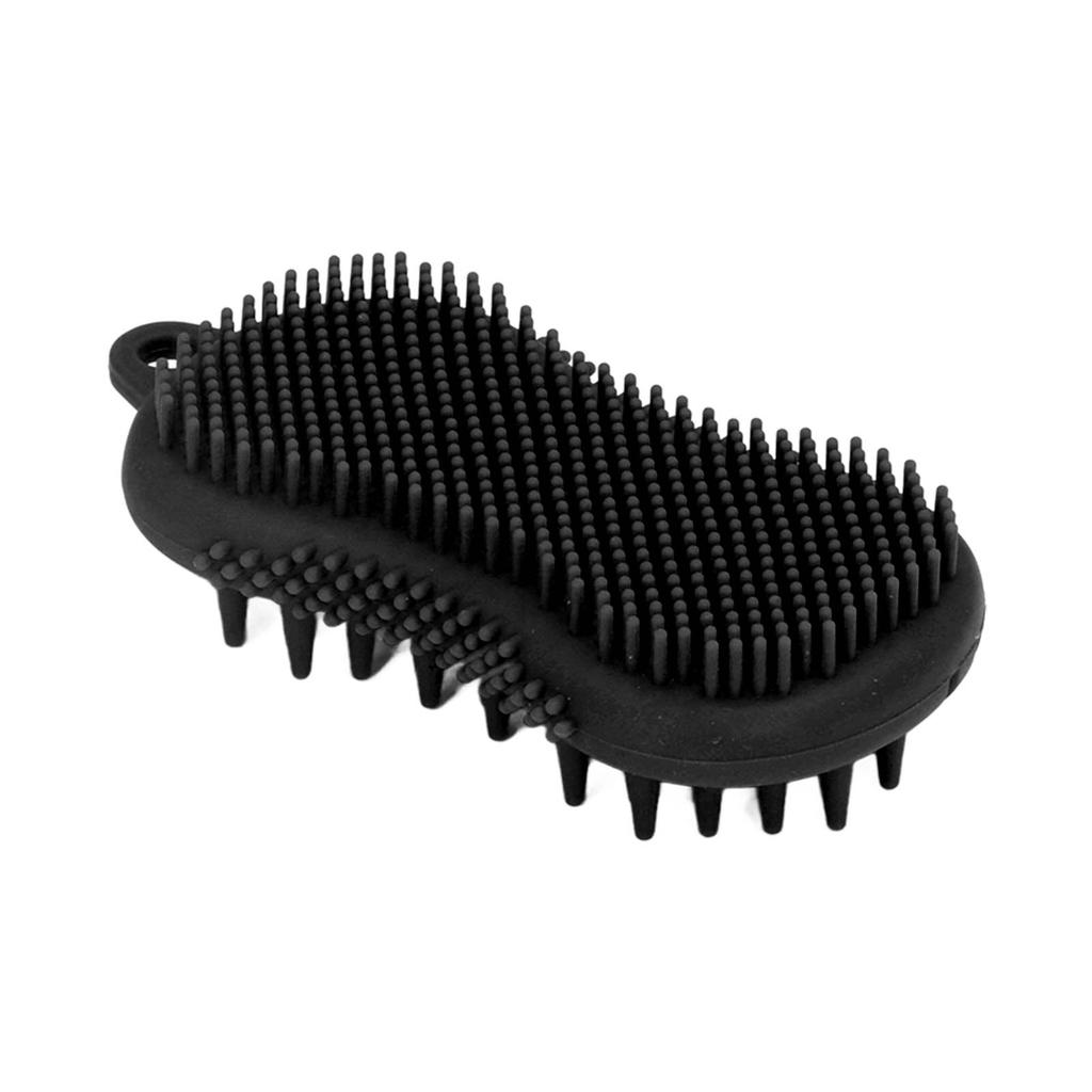 Silicone Body Scrubber Dual Side Ergonomic Handle Safe Silicone Body Massage Silicone Body Brush