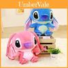 Plush Stitch Stuffed Animal Cuddly Blue And Pink Cartoon Toy Ideal For Kids Birthday