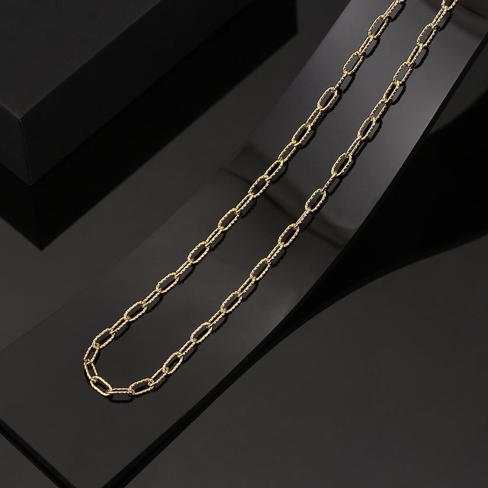 Jewelry S925 Sterling Silver Necklace Thread Chain Clavicle Chain
