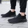 Модные Мужские Кроссовки Осенние Мужские Обувь Дышащие Удобные Беговые Кроссовки Tenis Уличные Слипоны Ходячие Кроссовки Носок Обувь для Бега